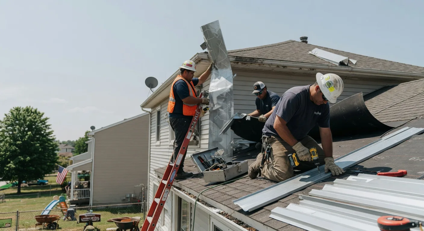 Metal Roof Repair in Cokeville, WY